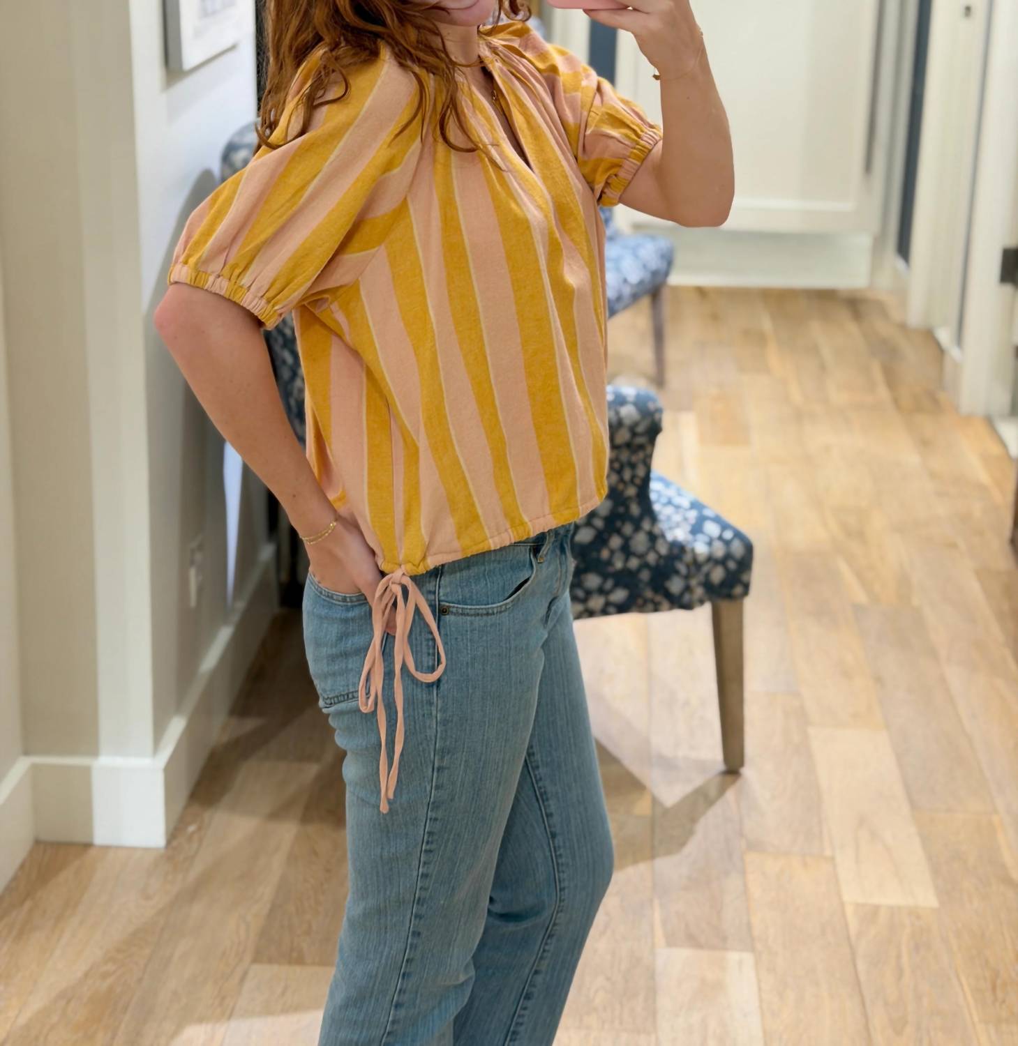 Mersea - Striped Cotton Blouse