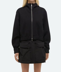 Helmut Lang - Hooded Ponte Knit Jacket