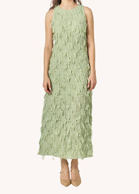 Endless Rose - Textured Sleeveless Maxi Dress