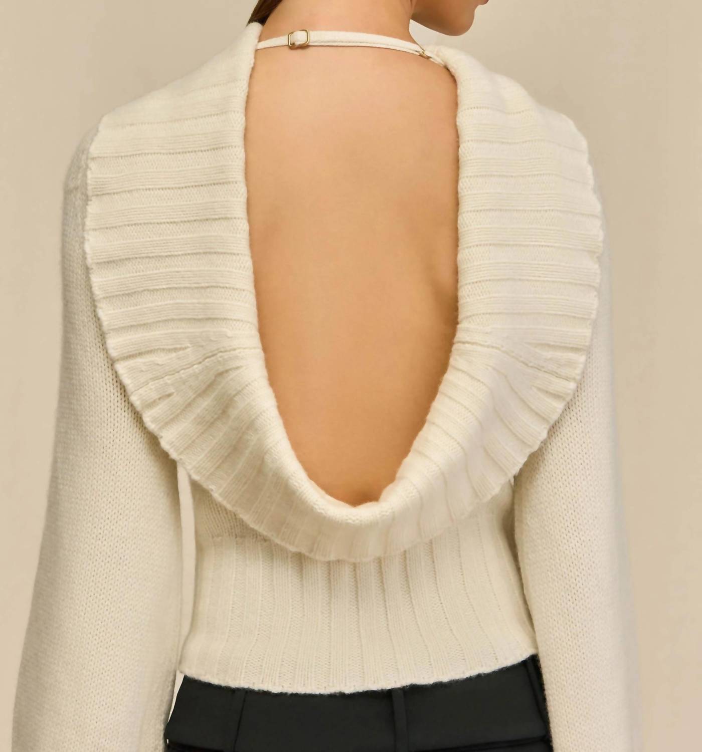 Cult Gaia - Milika Mock Neck Sweater