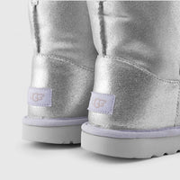 Ugg - Girl's Gita Metallic Pom-pom Boots