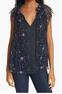 Ramy Brook - Laura Silk Floral Top