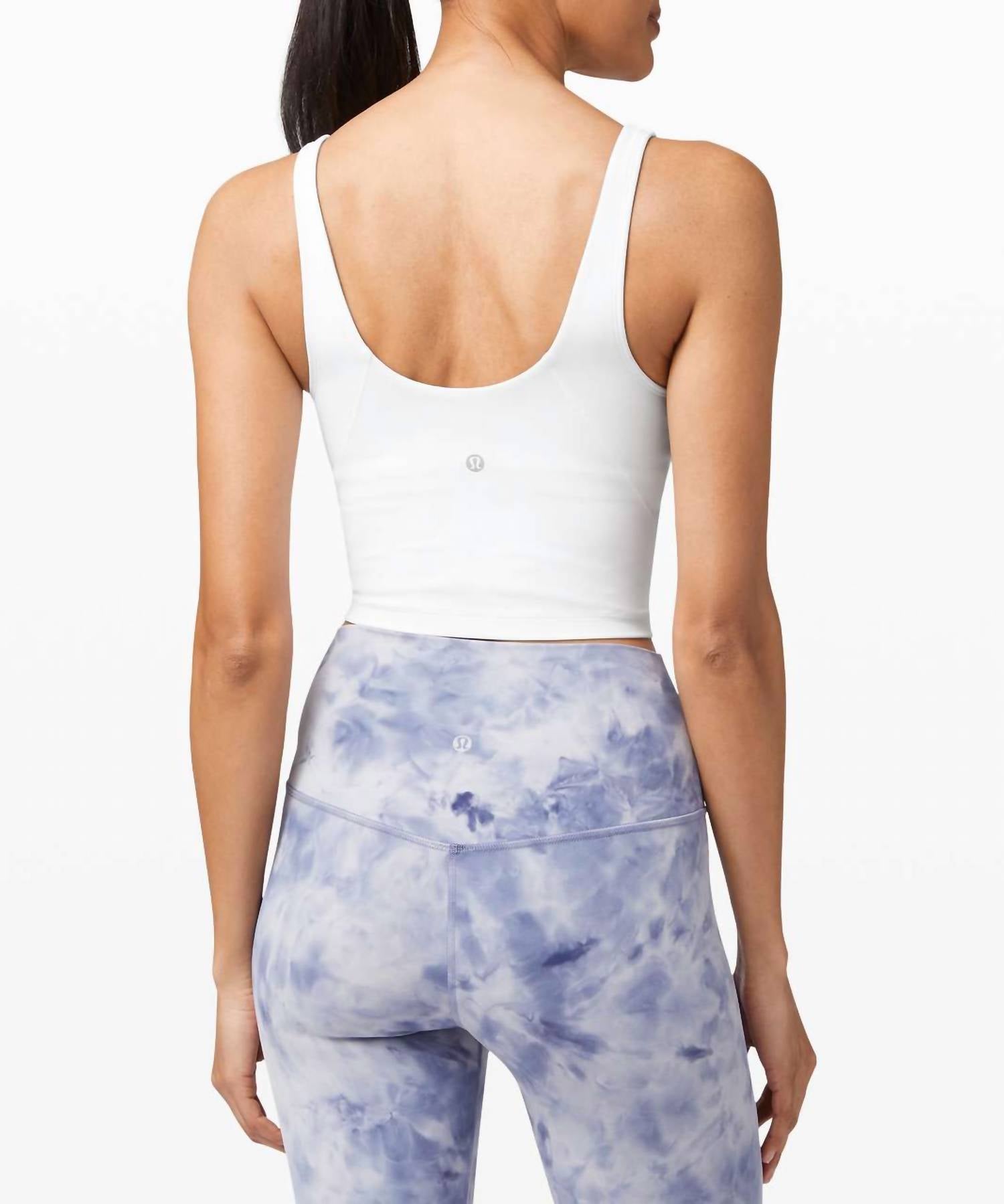 lululemon Align Tank Top in white - women's tank top - detail view