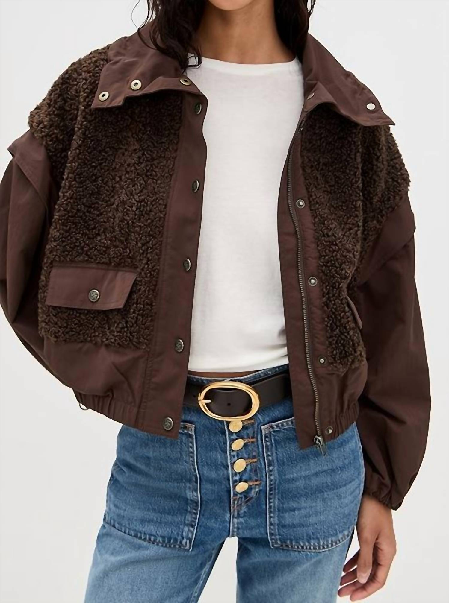 Ulla Johnson - Women's Aidan Teddy Fleece Jacket