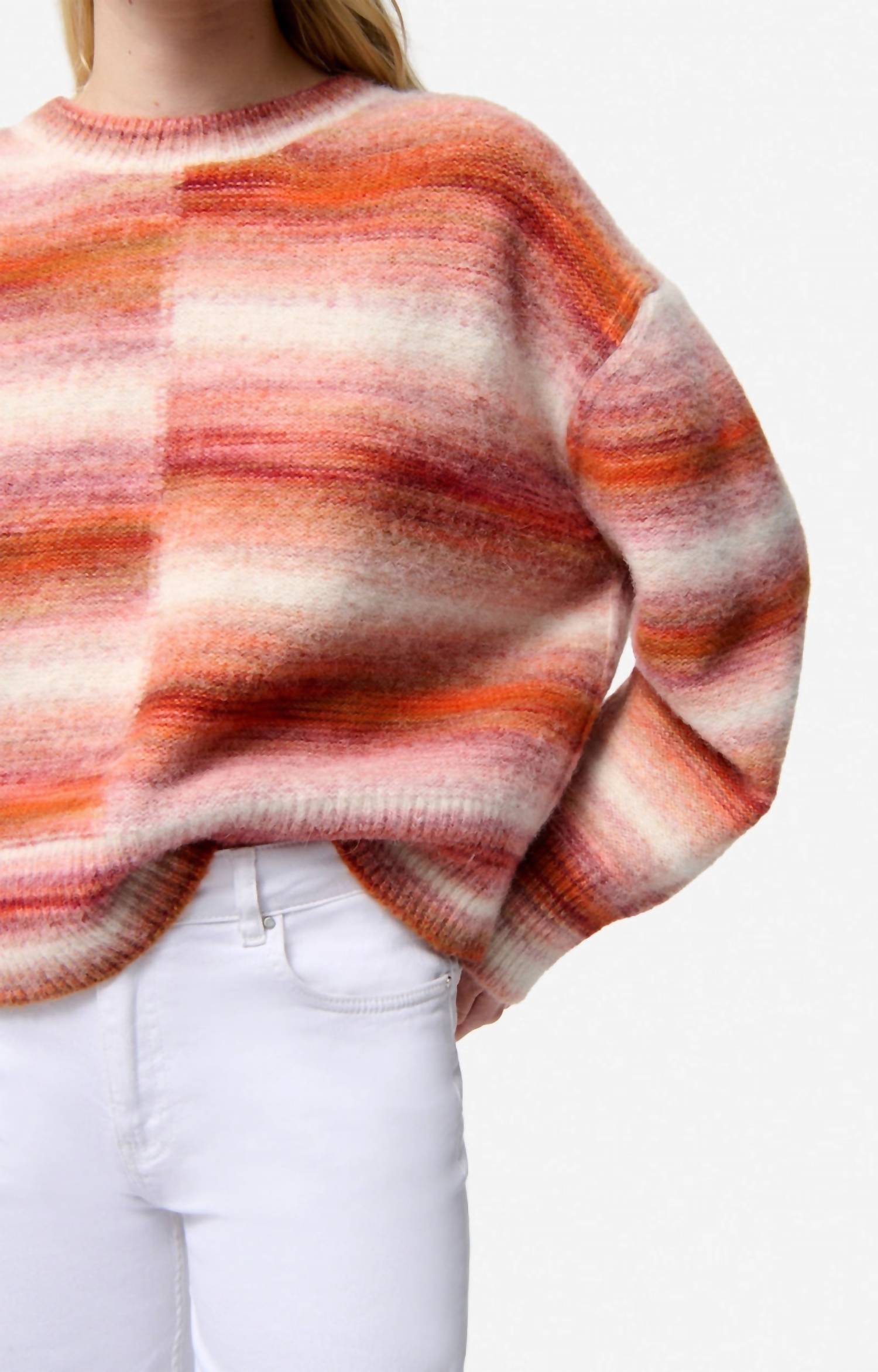 vanessabruno Faustine Knit Sweater in amber - women's sweater - view 4
