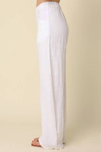 Olivaceous - Carina Linen Pant