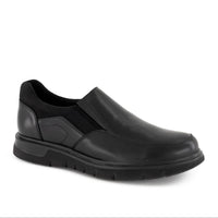 Ferrato Men's Slip On Flat Shoes in black - men's sneaker