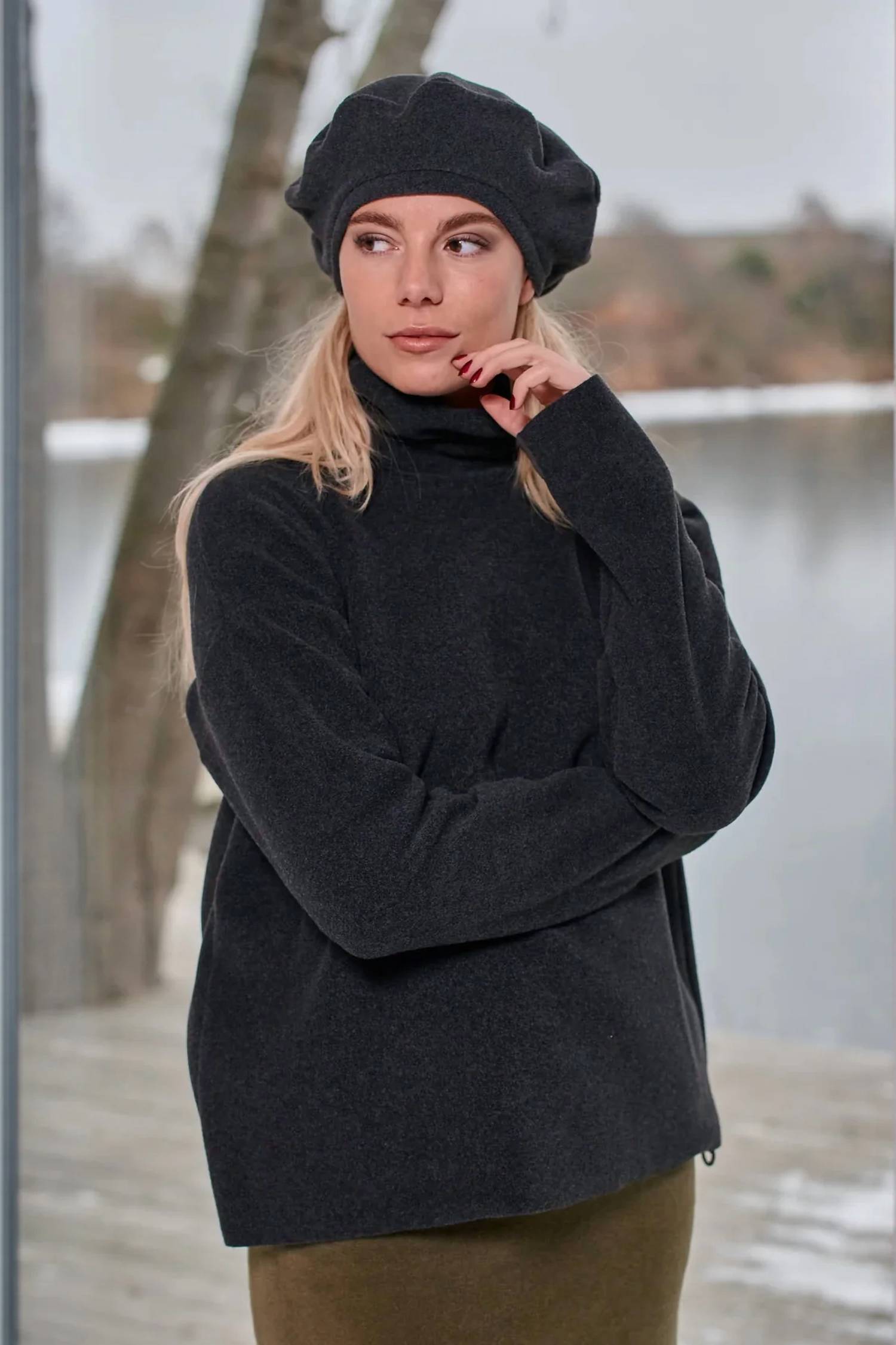 Henriette Steffensen - Blouse High Neck