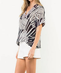 Thml - Zebra Stripe Top