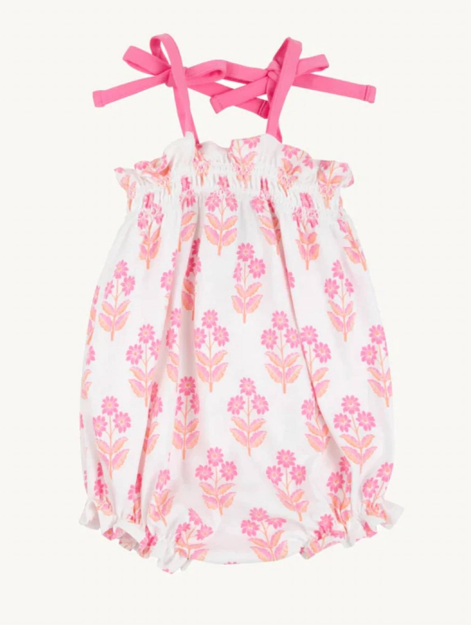 The Beaufort Bonnet Company - Rosey Smocked Romper