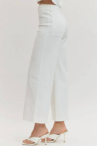 Entro - Emma Wide Leg Seam Jeans