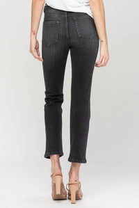 Vervet By Flying Monkey - Victoria Stretch Straight Ankle Jean