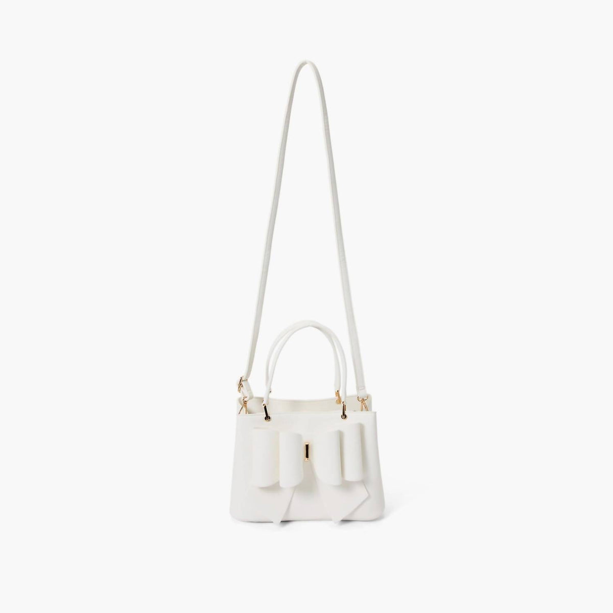 Like Dreams - Women's Jenna Bow Vegan Satchel Crossbody Bag