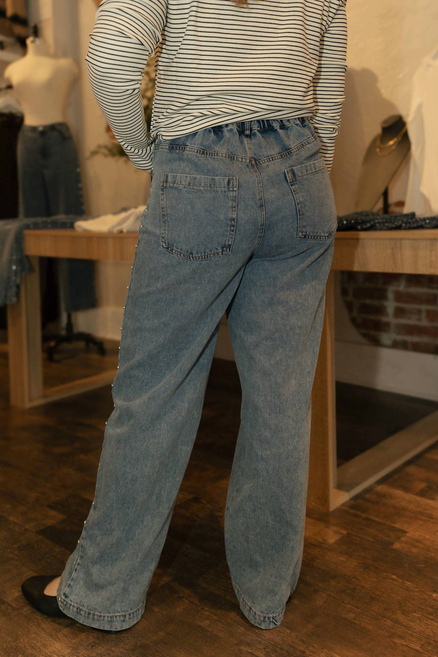 Sunday Edition - Marla Studded Jeans