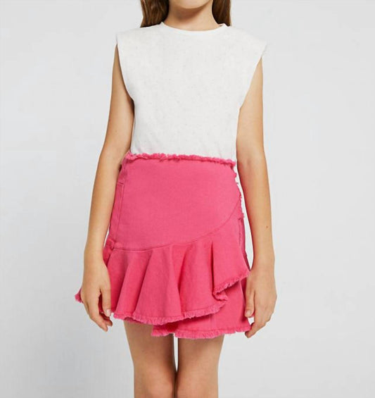 Mayoral - Padded Shoulder Mini Stud Tank Top