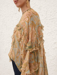 Zimmermann - Luna Flutter Blouse