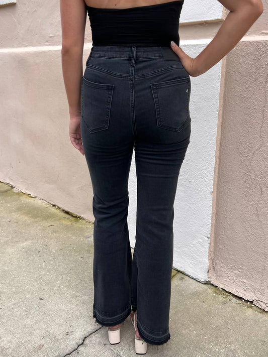 Hidden - Greyson High Rise Flare Jeans