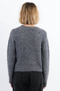 Lili Sidonio - Sweetheart Popcorn Knit Sweater