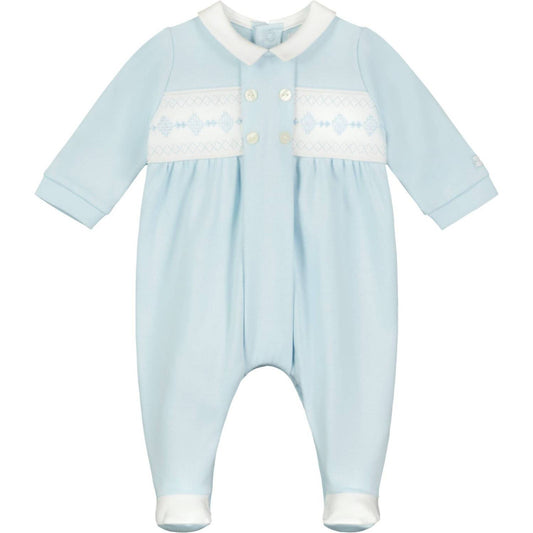 Emile Et Rose - Kids' Smocked Footies