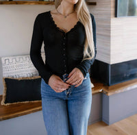 Free People - Big Love Rib Cardigan