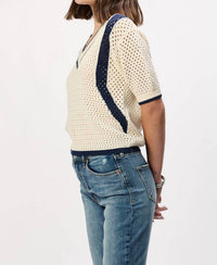 Another Love - Priscilla Striped V-neck Top