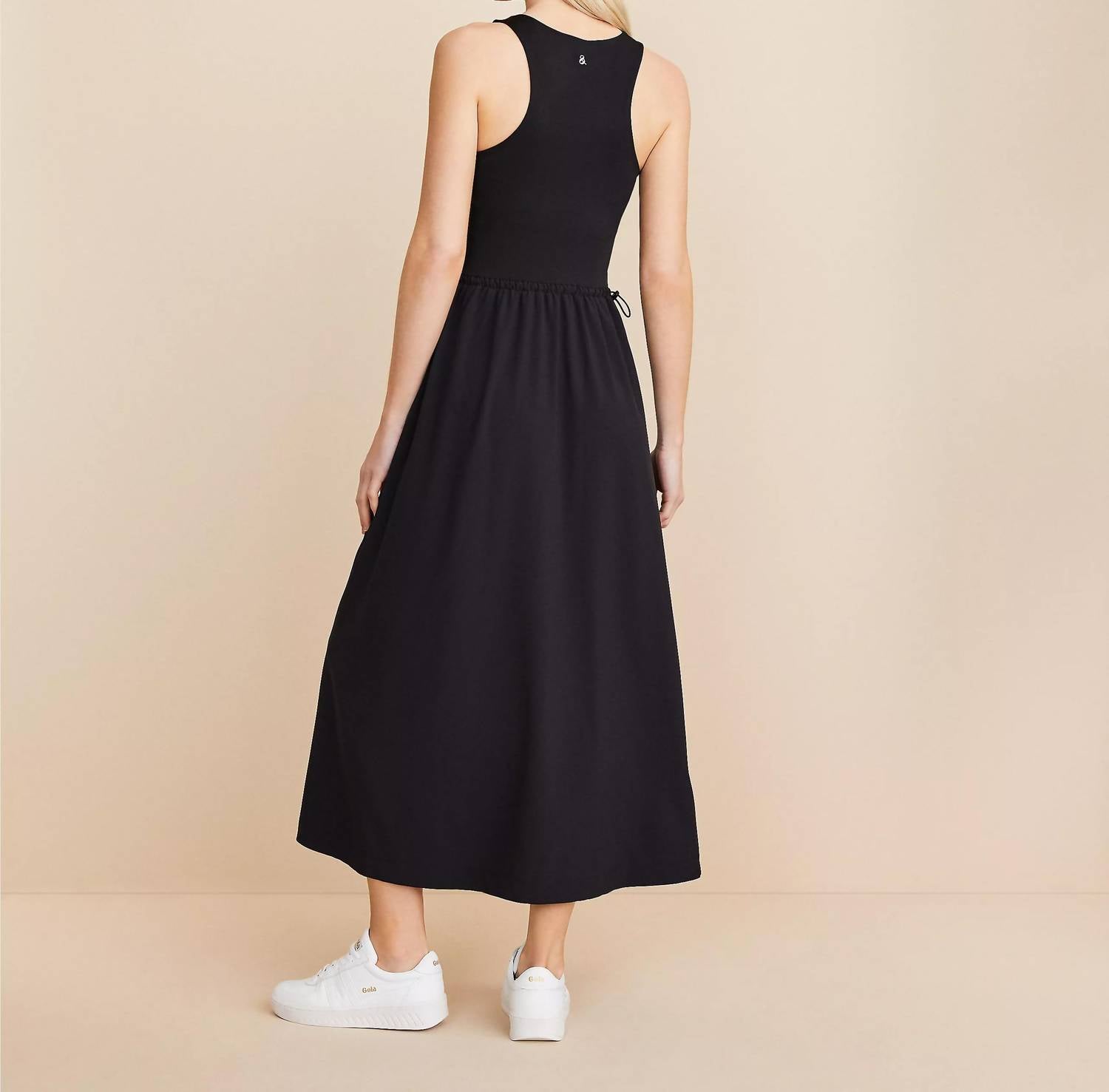 Lou & Grey - Wanderweave Mixed Media Midi Pocket Dress
