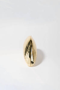 Simkhai - Women's Bridget Metal Oyster Shell Clutch