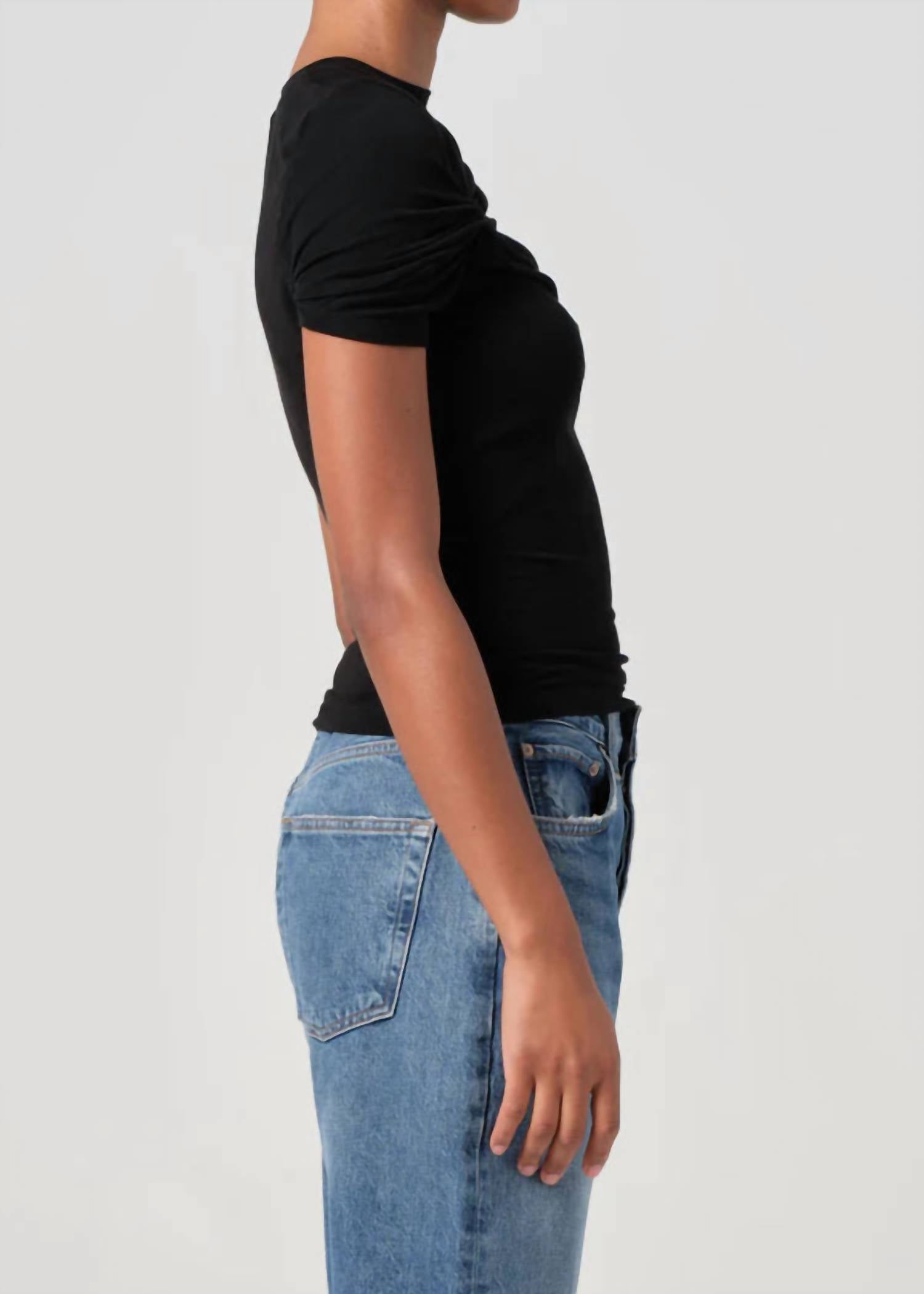 Agolde - Lissa Crew Short Sleeve Top