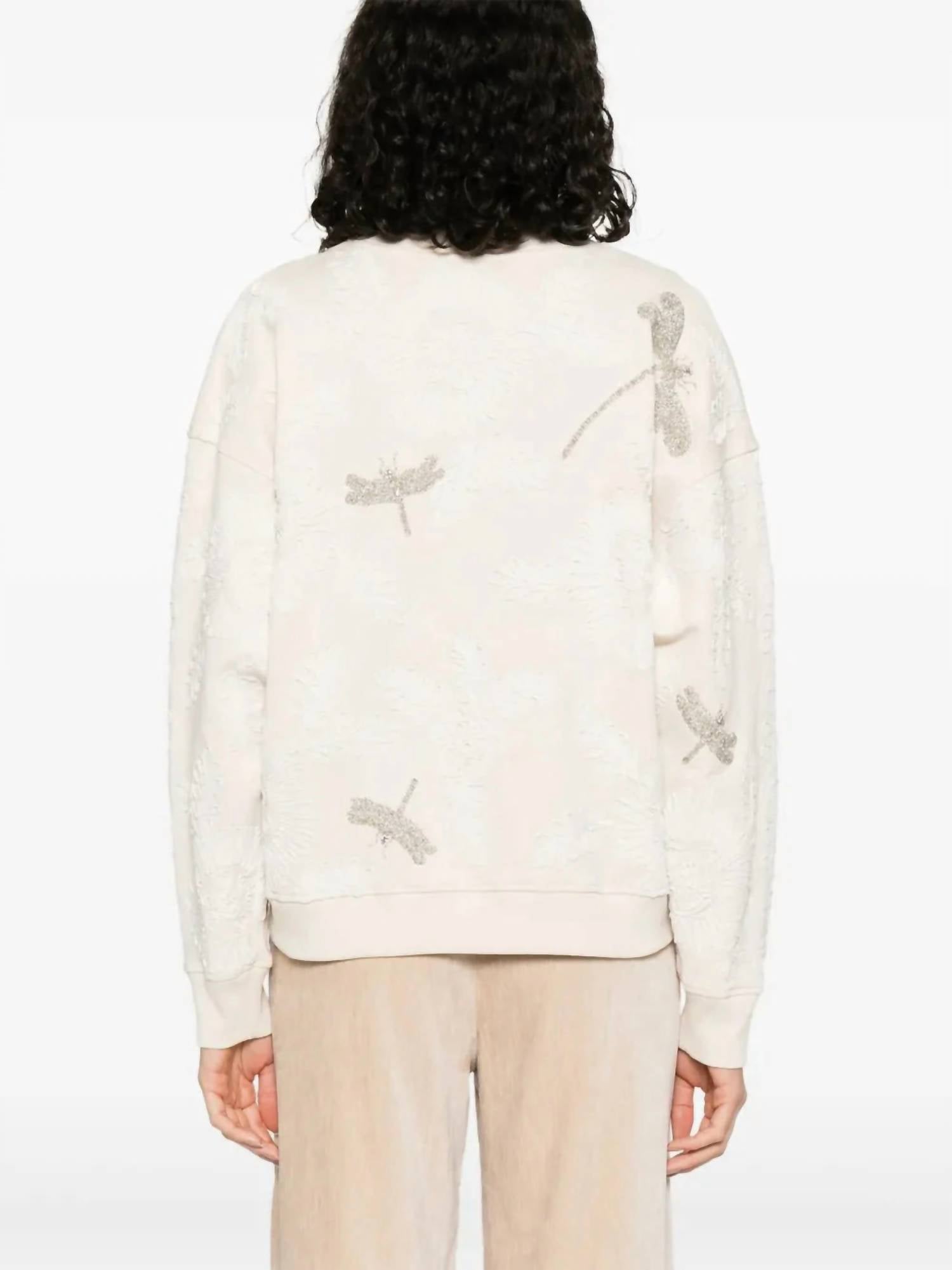 Forte Forte - Voila Une Fleur Embroidery Sweatshirt