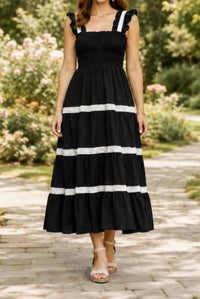 Pinch - Seaside Lace Tiered Maxi Dress