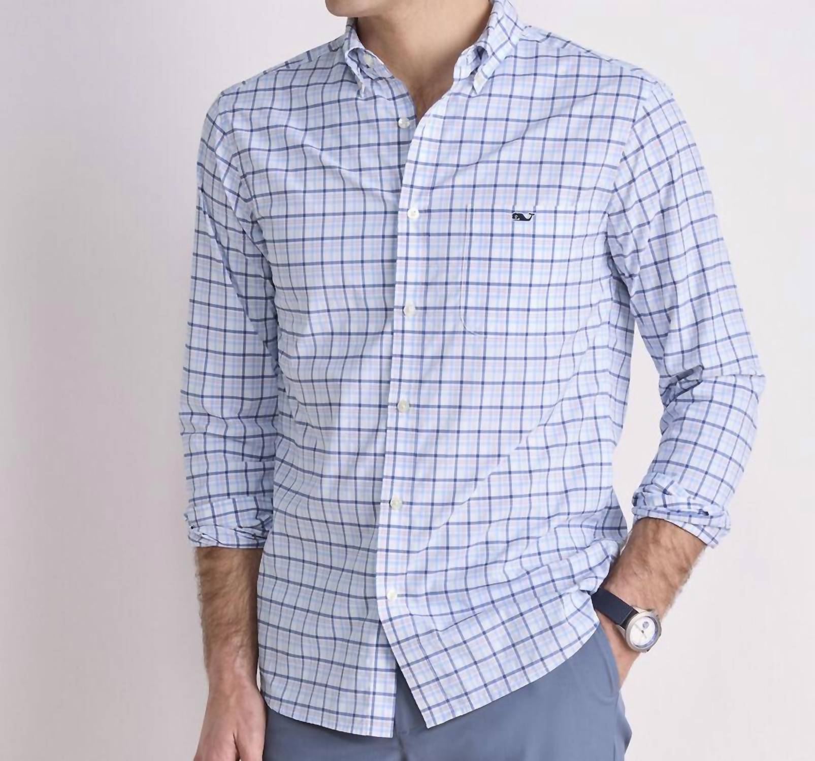 Vineyard Vines - Callwood Plaid Featherweight Performance Shirt