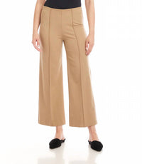Karen Kane - Calla Cropped Pintuck Wide-leg Pants