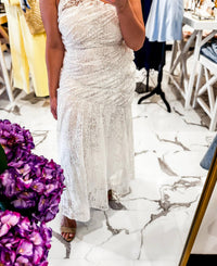 Lena - Lace Me Away Midi Dress
