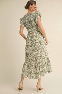 Jodifl - Paradise Morning Tiered Midi Dress