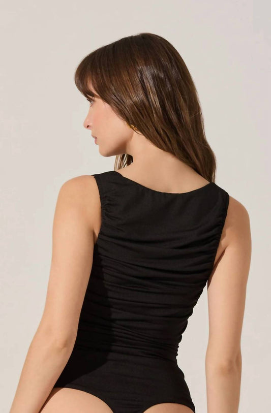 Astr - Voncile Ruched Bodysuit