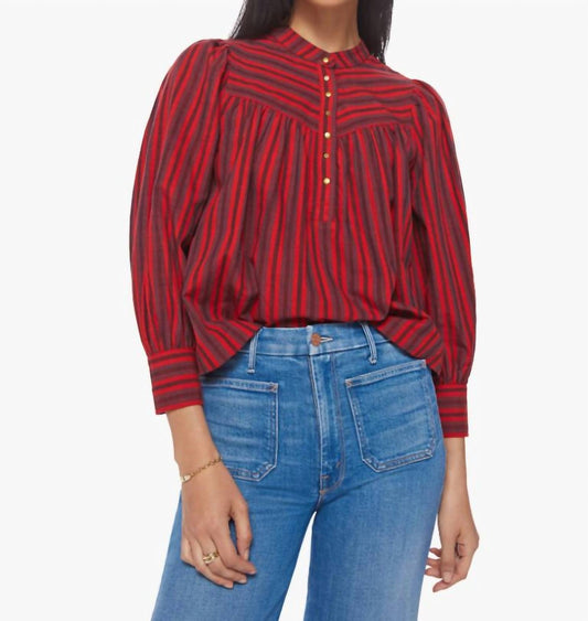 The Toss Up Cotton Blouse