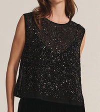 Velvet By Graham & Spencer - Velvet Sequin Serena Top