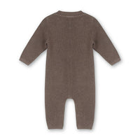 Viverano Organics - Pocket & Button Chunky Sweater Knit Jumpsuit