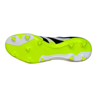 adidas Men's Predator League Fg/mg Soccer Cleat Shoes in white black yellow - men's shoe - view 8