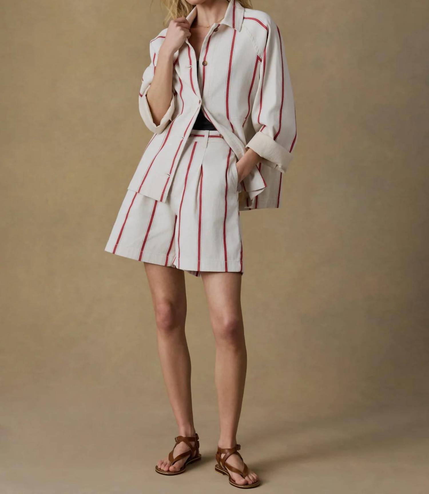 Faherty - Tideweave Pleated Short