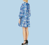 Joy Joy - Drops Back Tie Neck Dress