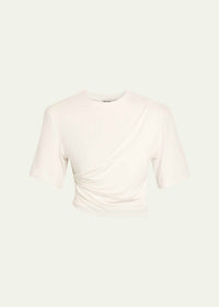 Simkhai - Rowley Gathered Short Sleeve T Shirt