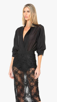 Jbq - Marceline V Neck Bodysuit