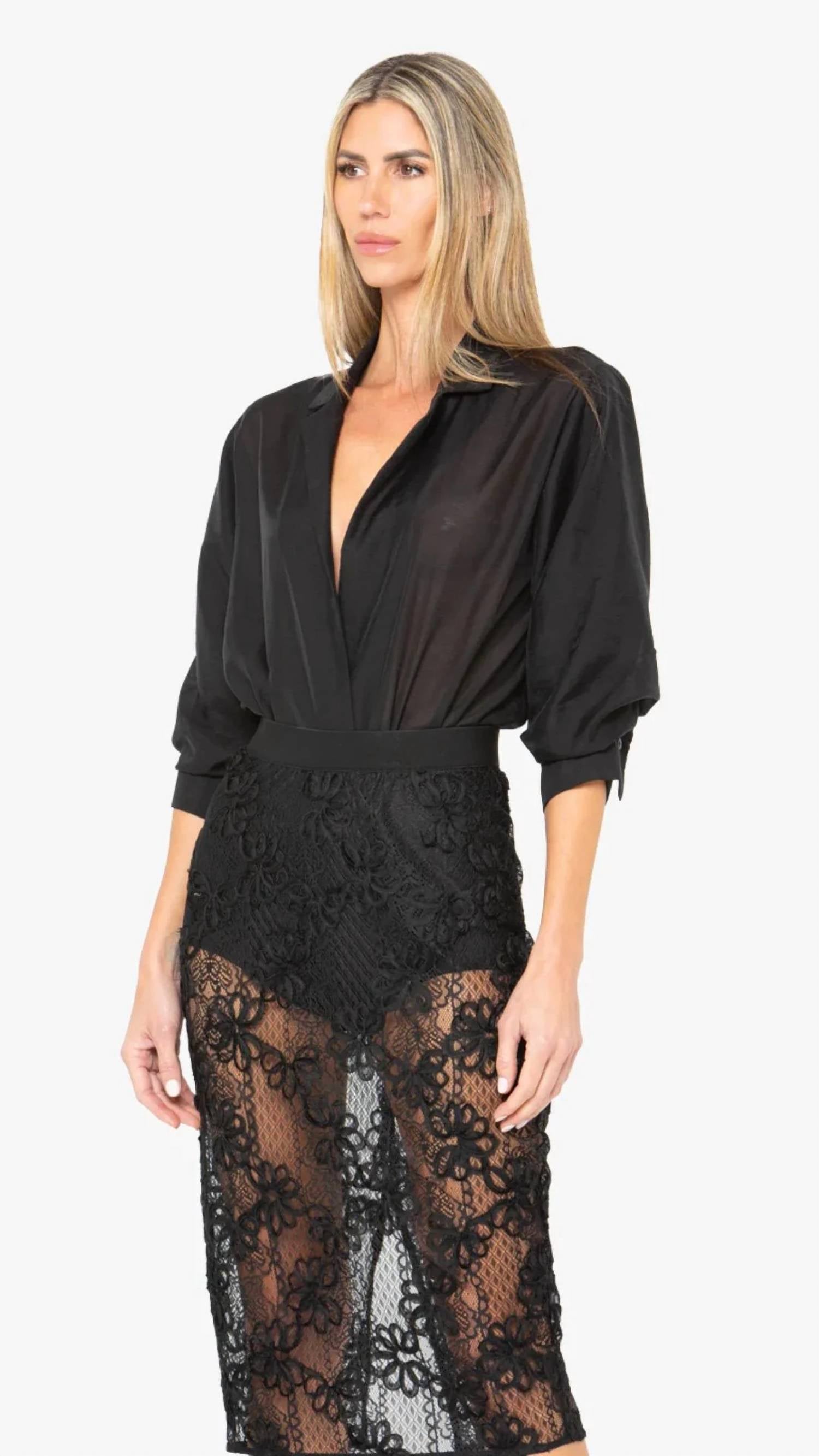 Jbq - Marceline V Neck Bodysuit