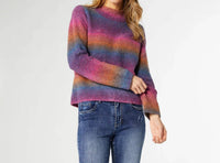 Coco + Carmen - Rachel Fuzzy Ombre Sweater