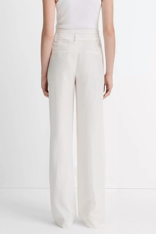 Vince - Double-waistband Drawstring Pant