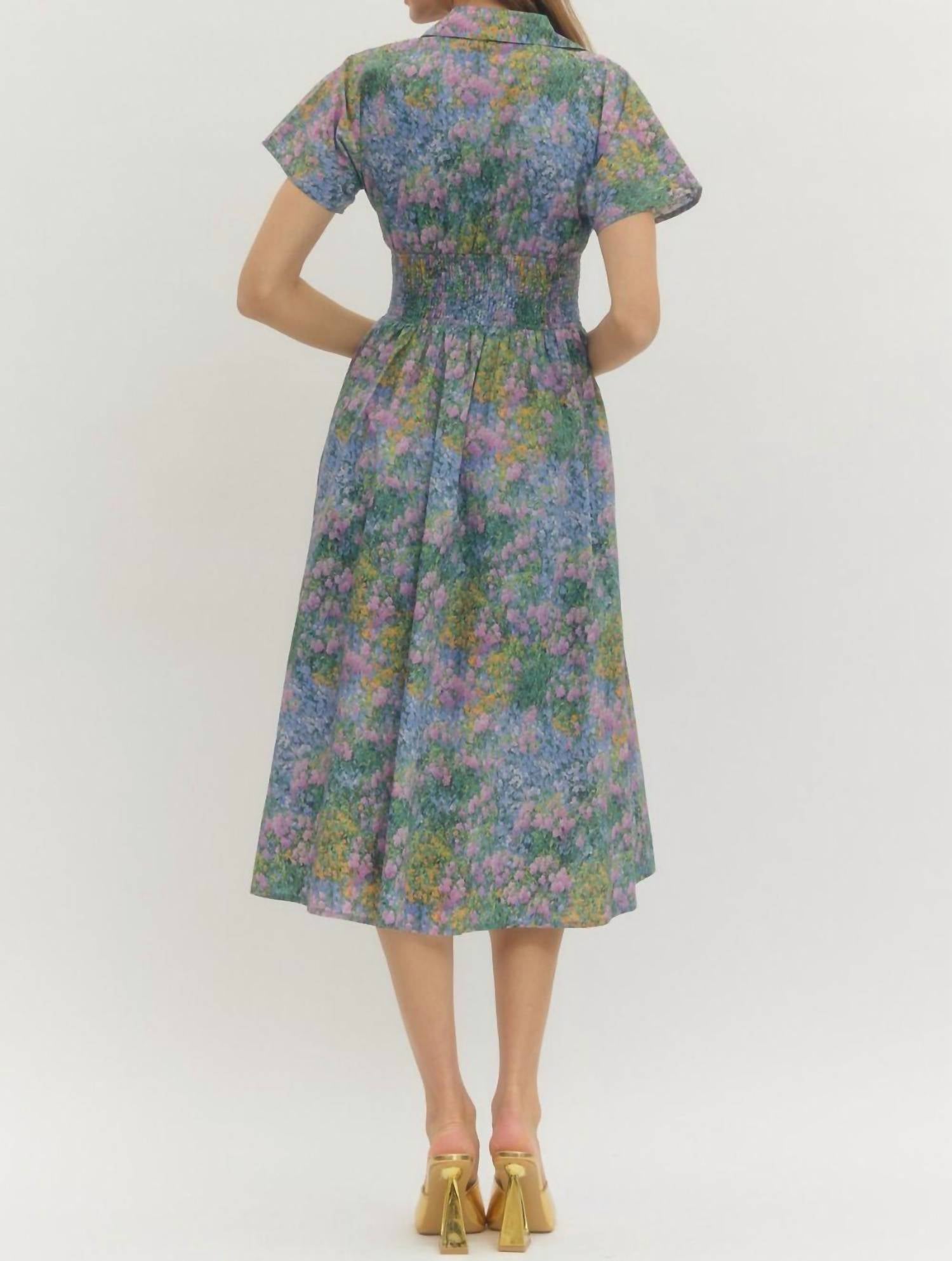 Entro - Take A Chance Midi Dress