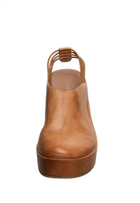 Antelope Women's Brooks Leather Mules in brown - women's shoe - alternate view