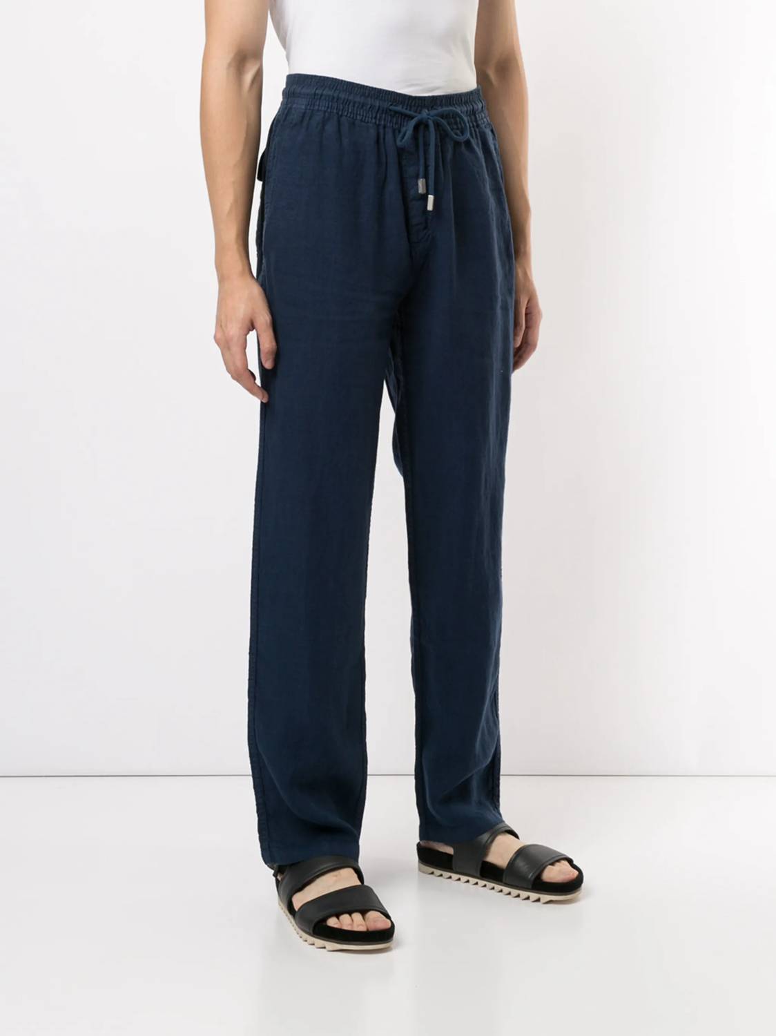 Vilebrequin - Pre-loved Pacha Draw String Linen Pant