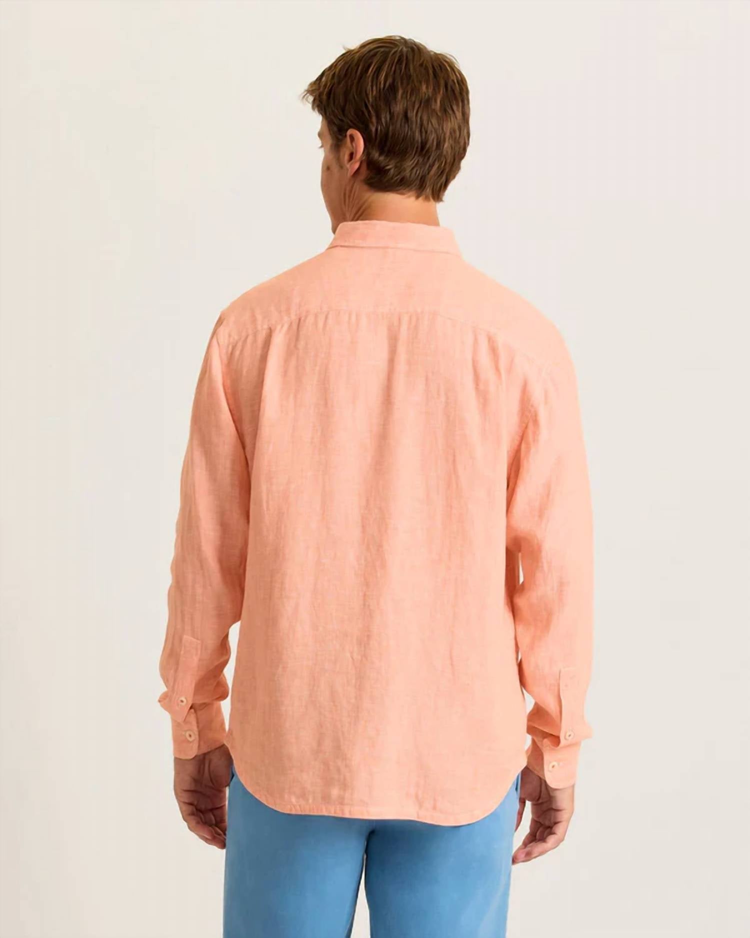 Tommy Bahama - Paradise Breezer Linen Long-sleeve Shirt